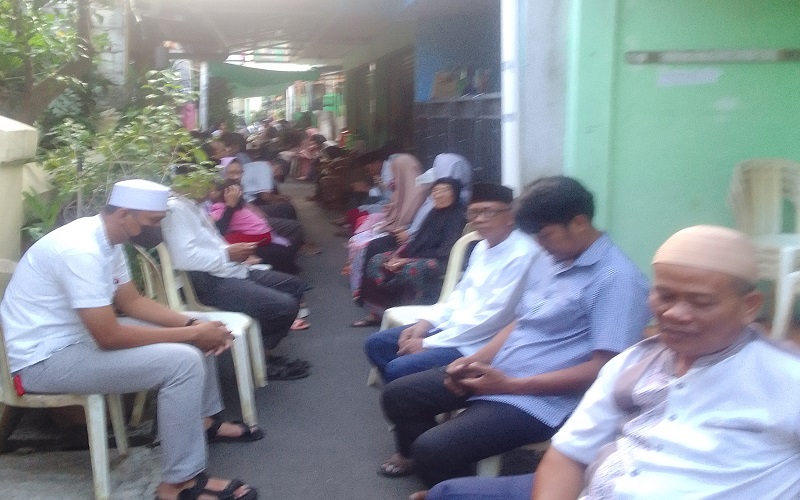 suasana acara gema ramadhan 1444 H PKB di Kelurahan Penggilingan Cakung Jakarta Timur